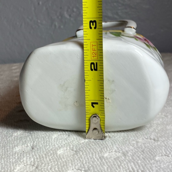 Vintage NAPCO Porcelain Handled Bag Trinket Holder - Collectible - Picture 11 of 13